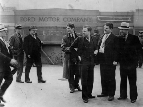 (001) UAW Organizing, Reuther, Frankensteen, Battle of the Overpass, 1937 (001) UAW Organizing, Reuther, Frankensteen, Battle of the Overpass, 1937