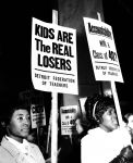 Teachers strike, pickets, Detroit, Michigan Teachers strike, pickets, Detroit, Michigan