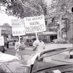 (DN_1119_1) NAACP, Pickets, Housing Discrimination, Detroit, 1963 (DN_1119_1) NAACP, Pickets, Housing Discrimination, Detroit, 1963