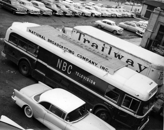 (11464) Television, National Broadcasting Company (NBC), Detroit, Michigan, 1955 (11464) Television, National Broadcasting Company (NBC), Detroit, Michigan, 1955