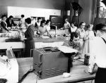 (11467) Television, National Broadcasting Company (NBC), Old Main, Detroit, Michigan, 1950s (11467) Television, National Broadcasting Company (NBC), Old Main, Detroit, Michigan, 1950s