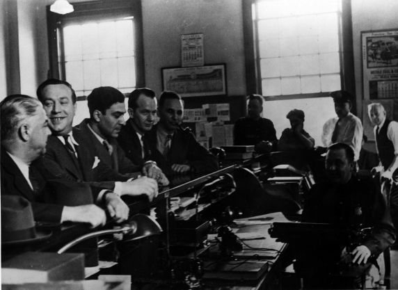 (11485) Leafleting, Rouge Plant, Arrests, Dearborn, Michigan, 1940 (11485) Leafleting, Rouge Plant, Arrests, Dearborn, Michigan, 1940