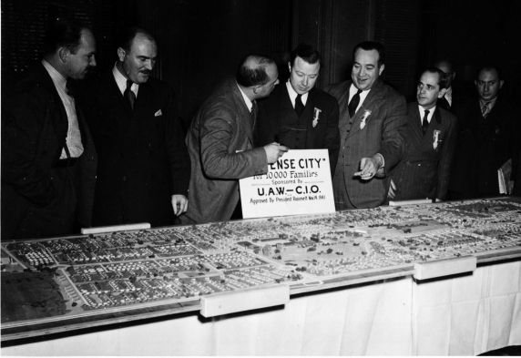 (11509) Defense Work, Model City, Reuther, Detroit, Michgian, 1941 (11509) Defense Work, Model City, Reuther, Detroit, Michgian, 1941