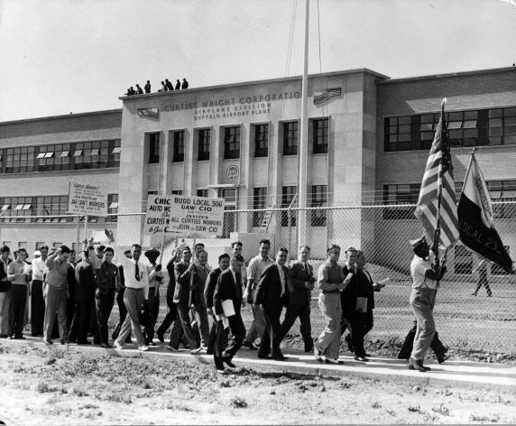 (11519) Organizing, Curtiss Wright Corporation, Buffalo, New York, 1941 (11519) Organizing, Curtiss Wright Corporation, Buffalo, New York, 1941