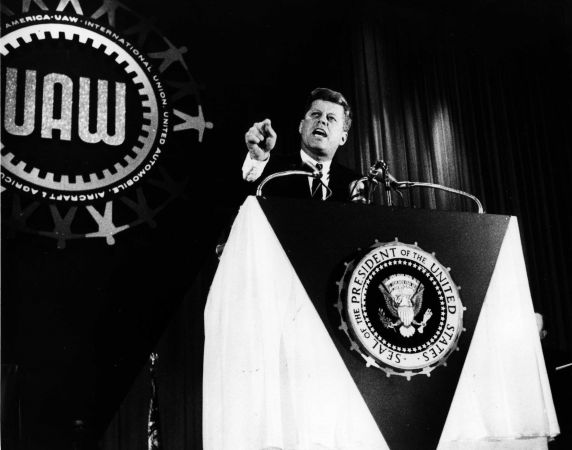 (11525) Conventions, Kennedy, Atlantic City, New Jersey, 1962 (11525) Conventions, Kennedy, Atlantic City, New Jersey, 1962