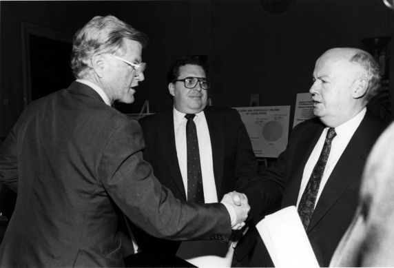 (11958) John Sweeney, Ted Kennedy (11958) John Sweeney, Ted Kennedy