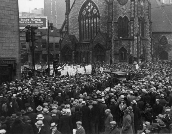 (12273) Ford Hunger March, Funeral Procession, 1932 (12273) Ford Hunger March, Funeral Procession, 1932