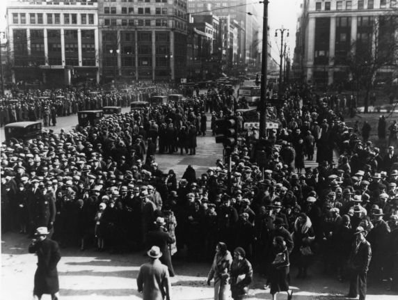 (12274) Ford Hunger March, Funeral Procession, 1932 (12274) Ford Hunger March, Funeral Procession, 1932