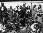 (12279) Ford Hunger March, Funerals, Woodmere Cemetery, 1932 (12279) Ford Hunger March, Funerals, Woodmere Cemetery, 1932