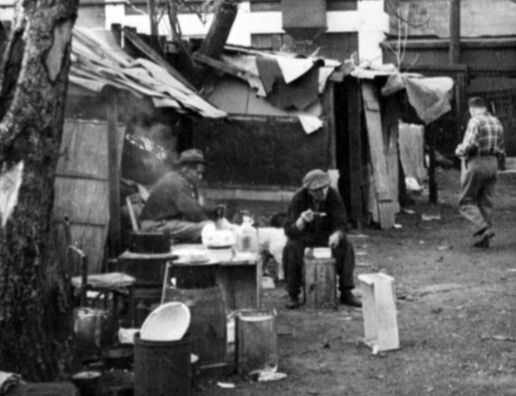 (1684) Poverty Scenes, Michigan Ave., Detroit, 1950s (1684) Poverty Scenes, Michigan Ave., Detroit, 1950s