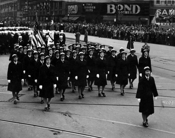 (1707) Military, Navy Bond Drive, Detroit, Michigan, 1942 (1707) Military, Navy Bond Drive, Detroit, Michigan, 1942