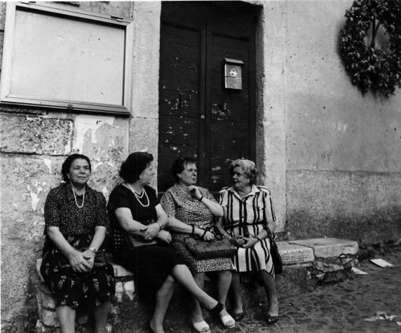 (1753) Street Scene, Montecelio, Italy, 1990 (1753) Street Scene, Montecelio, Italy, 1990