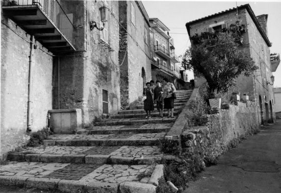 (1756) Stairs, Streets, Montecelio, Italy, 1990 (1756) Stairs, Streets, Montecelio, Italy, 1990