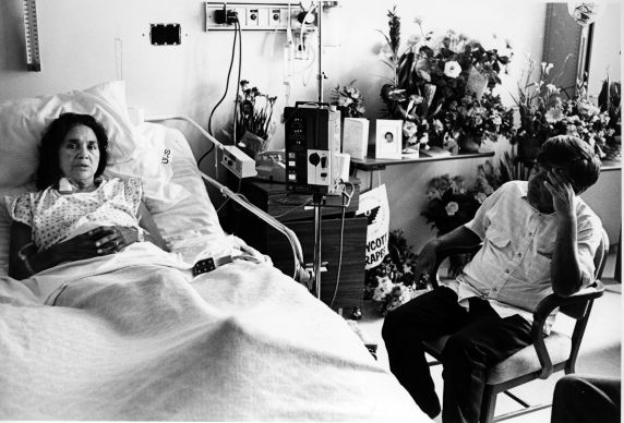(191) Cesar Chavez, Dolores Huerta, Violence, San Francisco, 1988 (191) Cesar Chavez, Dolores Huerta, Violence, San Francisco, 1988