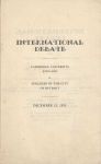 Program, Colleges of the City of Detroit