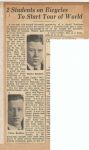 Newsclipping, Collegian(?)