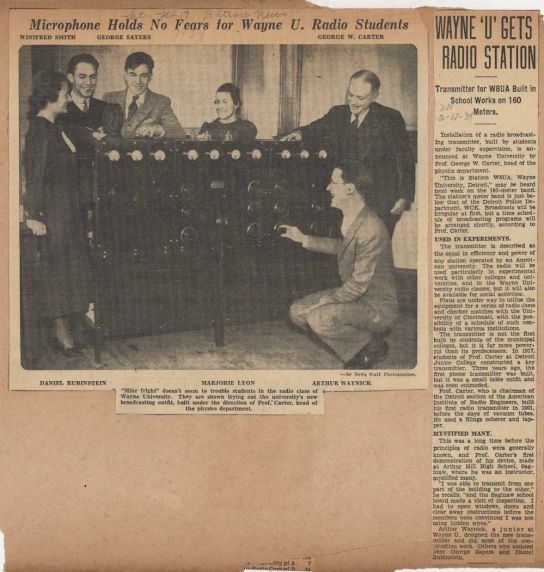 Newsclipping, Detroit News Newsclipping, Detroit News