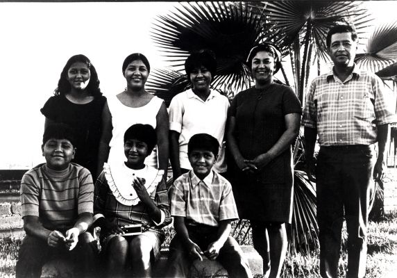 (215) Cesar Chavez, Helen Chavez, Family, 1969 (215) Cesar Chavez, Helen Chavez, Family, 1969