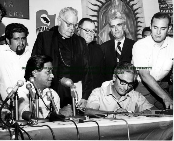 (233) Signing of the Giumarra Contract, 1970 (233) Signing of the Giumarra Contract, 1970