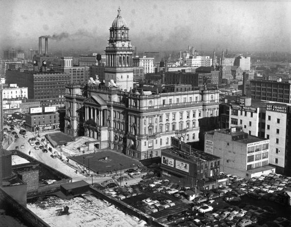 (2442) Buildings, J.L. Hudson's Department Store, Detroit, 1960 (2442) Buildings, J.L. Hudson's Department Store, Detroit, 1960