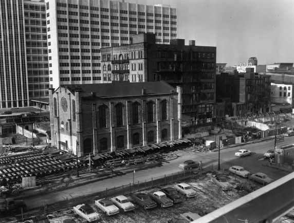 (2417) Buildings, Churches, Old Mariners', Detroit, 1955 (2417) Buildings, Churches, Old Mariners', Detroit, 1955