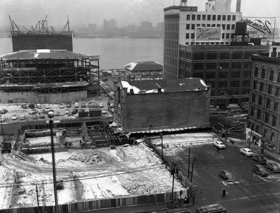 (2418) Buildings, Churches, Old Mariners', Detroit, 1955 (2418) Buildings, Churches, Old Mariners', Detroit, 1955