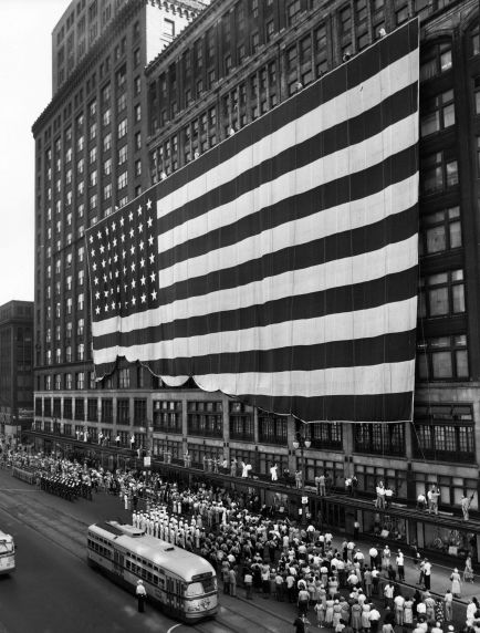 (2440) Buildings, J.L. Hudson's Department Store, Detroit, 1960 (2440) Buildings, J.L. Hudson's Department Store, Detroit, 1960