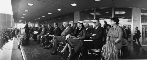 (2464) Buildings, Construction, Cobo Hall, Dedication Ceremony, Detroit, 1960 (2464) Buildings, Construction, Cobo Hall, Dedication Ceremony, Detroit, 1960