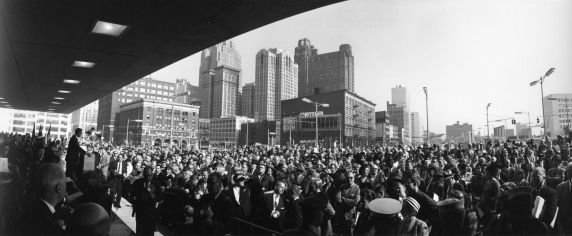 (2466) Buildings, Construction, Cobo Hall, Dedication Ceremony, Detroit, 1960 (2466) Buildings, Construction, Cobo Hall, Dedication Ceremony, Detroit, 1960