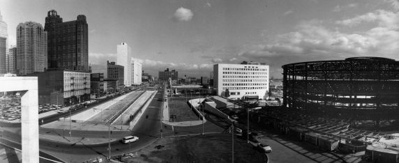 (2468) Buildings, Construction, Cobo Hall, Detroit, 1960 (2468) Buildings, Construction, Cobo Hall, Detroit, 1960