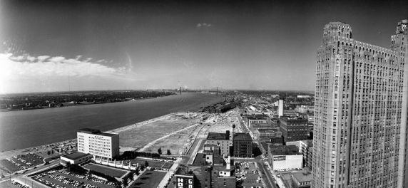(2471) Buildings, Construction, Cobo Hall, Detroit, 1960 (2471) Buildings, Construction, Cobo Hall, Detroit, 1960