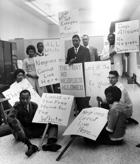 (24841) NAACP, Demonstrations, Housing Discrimination, Detroit, 1962 (24841) NAACP, Demonstrations, Housing Discrimination, Detroit, 1962
