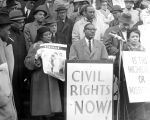 (24843) NAACP, Demonstrations, Arthur Johnson, State Capitol, Lansing, 1960 (24843) NAACP, Demonstrations, Arthur Johnson, State Capitol, Lansing, 1960