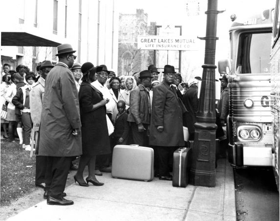 (24874) NAACP, Martin Luther King, Jr., Funeral, Detroit, 1968 (24874) NAACP, Martin Luther King, Jr., Funeral, Detroit, 1968