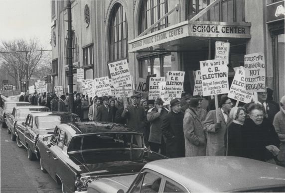 (24951) Picket Lines, Detroit Federation of Teachers, Local 231, AFT (24951) Picket Lines, Detroit Federation of Teachers, Local 231, AFT