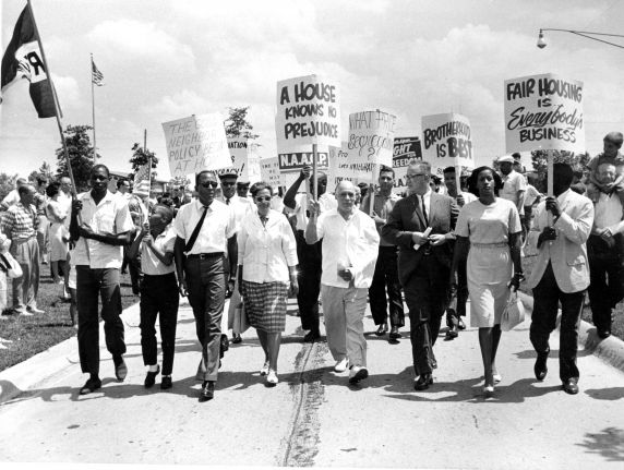 (25363) Civil Rights, Demonstrations, Oak Park, Michigan, 1963 (25363) Civil Rights, Demonstrations, Oak Park, Michigan, 1963
