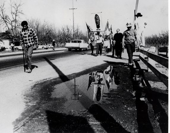 (254) Marches, Delano to Sacramento, Cesar Chavez, California, 1966 (254) Marches, Delano to Sacramento, Cesar Chavez, California, 1966