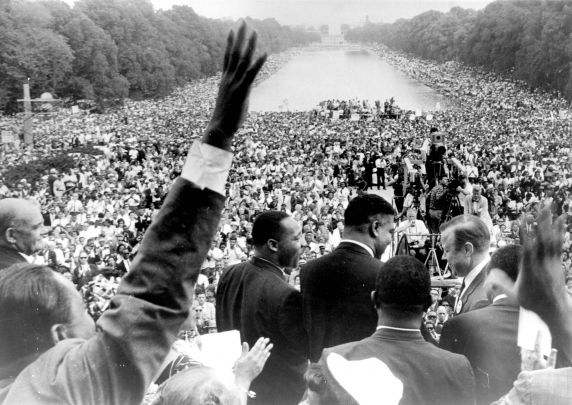 (25406) Civil Rights, Demonstrations, "March on Washington," King, 1963 (25406) Civil Rights, Demonstrations, "March on Washington," King, 1963