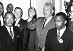 (25417) Civil Rights, Demonstrations, "March on Washington," Leaders, 1963 (25417) Civil Rights, Demonstrations, "March on Washington," Leaders, 1963