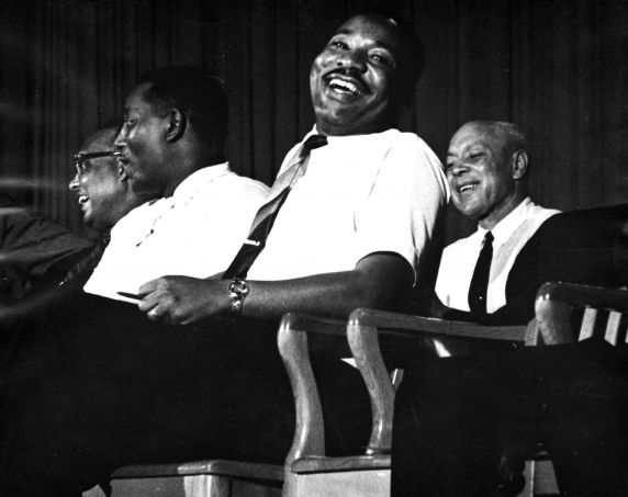 (25500) Dr. Martin Luther King, Charles Evers, 1960s (25500) Dr. Martin Luther King, Charles Evers, 1960s