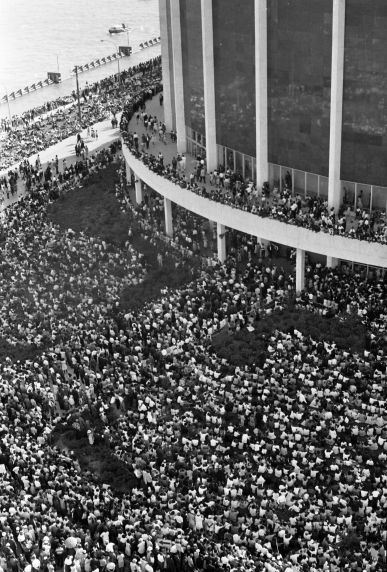 (25772) Civil Rights, Demonstrations, "March to Freedom," Detroit, 1963 (25772) Civil Rights, Demonstrations, "March to Freedom," Detroit, 1963