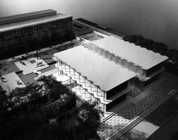 (25920) Buildings, McGregor Memorial, Architectural Model (25920) Buildings, McGregor Memorial, Architectural Model