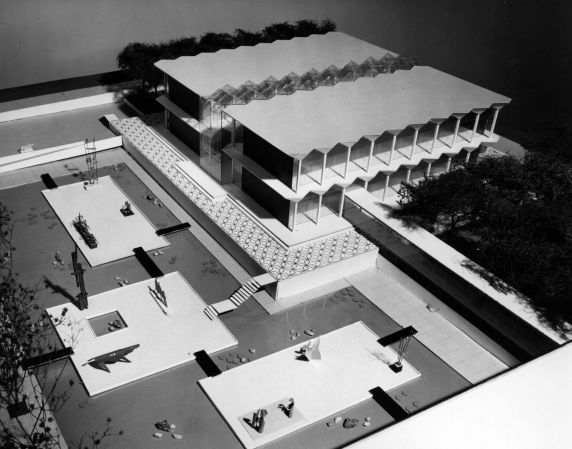 (25921) Buildings, McGregor Memorial, Architectural Model (25921) Buildings, McGregor Memorial, Architectural Model