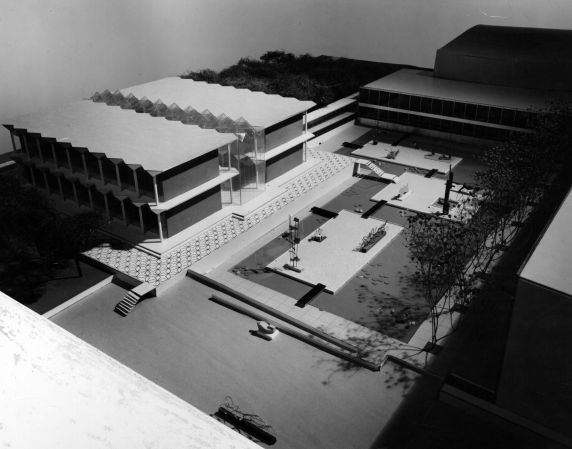(25922) Buildings, McGregor Memorial, Architectural Model (25922) Buildings, McGregor Memorial, Architectural Model