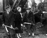 (25926) Buildings, McGregor Memorial, Groundbreaking, 1956 (25926) Buildings, McGregor Memorial, Groundbreaking, 1956