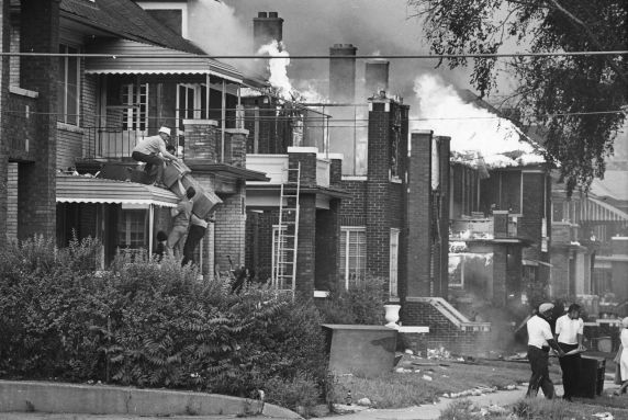 (26084) Riots, Rebellions, Arson, Linwood, Pingree, West Side, 1967 (26084) Riots, Rebellions, Arson, Linwood, Pingree, West Side, 1967