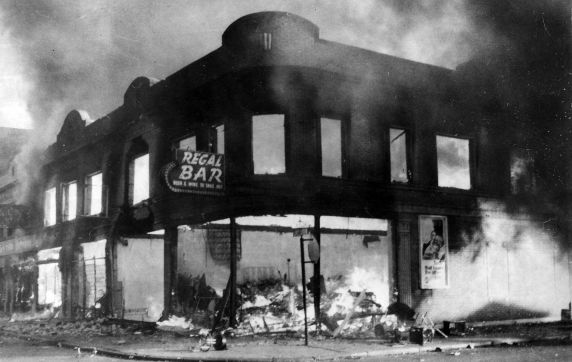 (26085) Riots, Rebellions, Arson, Linwood, Taylor, West Side, 1967 (26085) Riots, Rebellions, Arson, Linwood, Taylor, West Side, 1967