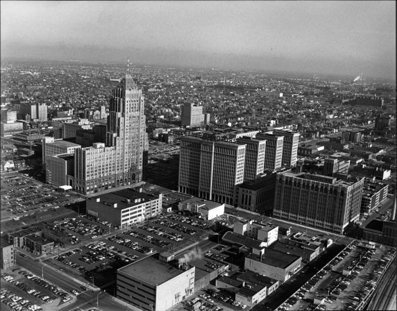(2739) Districts, New Center, Detroit, Michigan, 1980 (2739) Districts, New Center, Detroit, Michigan, 1980