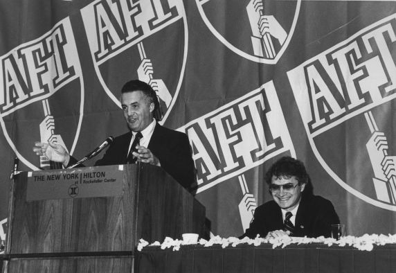 (27815) Senator Paul Sarbanes (D-MD) speaking at the 1982 AFT Convention (27815) Senator Paul Sarbanes (D-MD) speaking at the 1982 AFT Convention