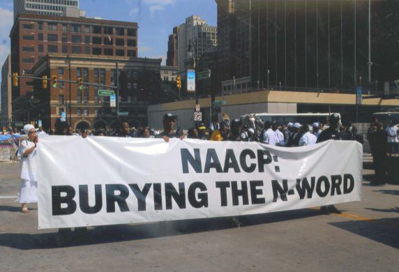 (28042) Demonstrations, NAACP, Funeral, "N-Word," 2007 (28042) Demonstrations, NAACP, Funeral, "N-Word," 2007